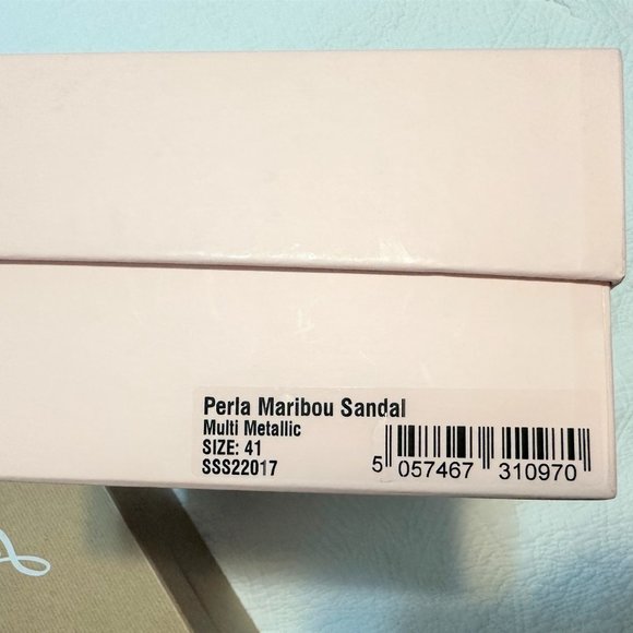 Never Worn Perla Maribou Sandal Sophia Webster - Picture 5 of 6